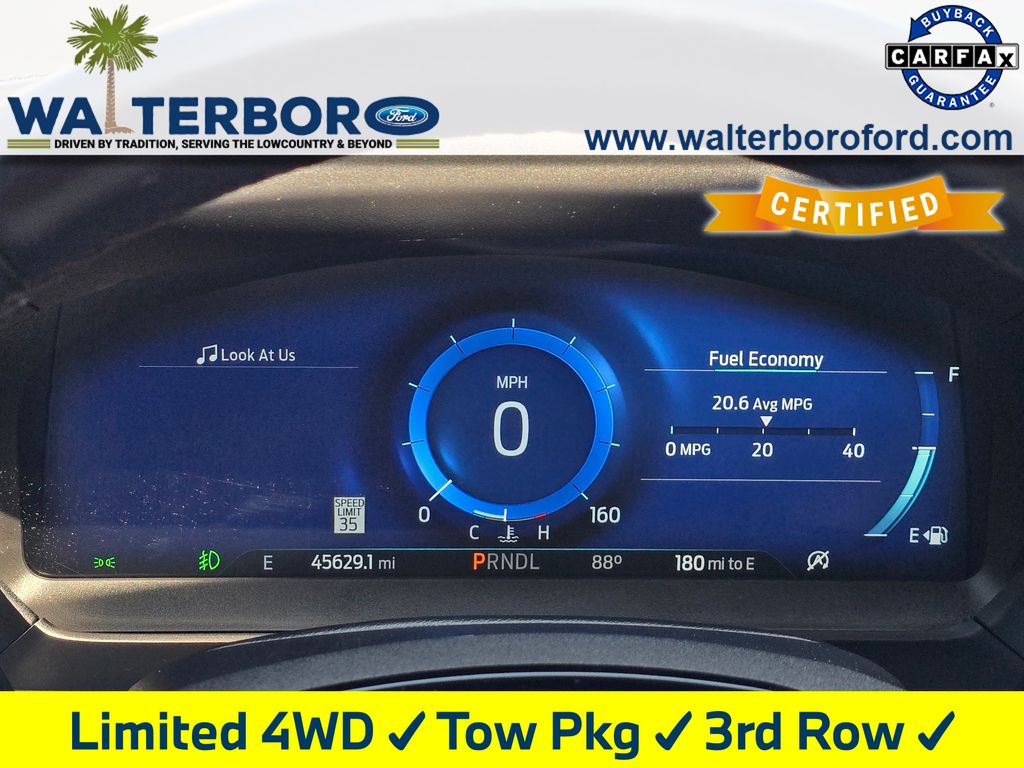 2022 Ford Explorer Platinum White at Stokes Volkswagen