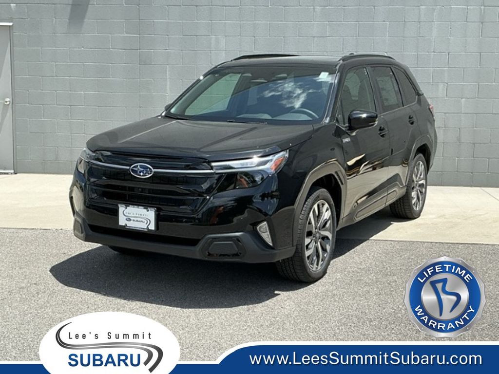 Crystal Black Silica 2026 Subaru Forester Hybrid SUV / Crossover All-Wheel Drive Continuously Variable Transmission