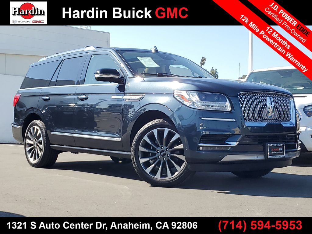 Flight Blue 2021 Lincoln Navigator Reserve 4WD SUV / Crossover Four-Wheel Drive Automatic