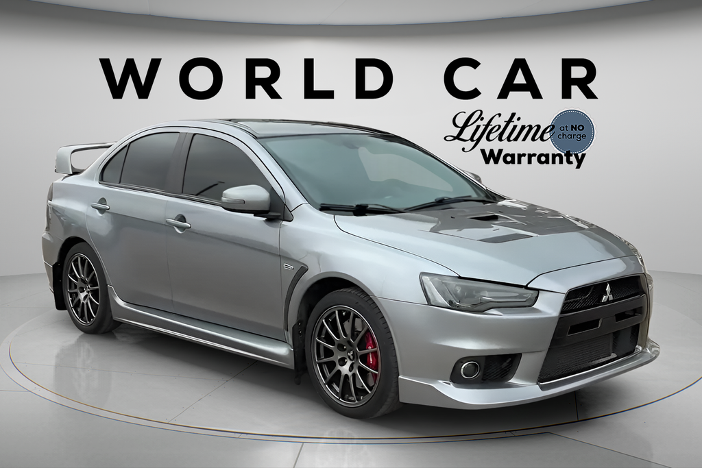 Mercury Gray 2015 Mitsubishi Lancer Evolution AWD Final Edition Sedan All-Wheel Drive 5-Speed Manual