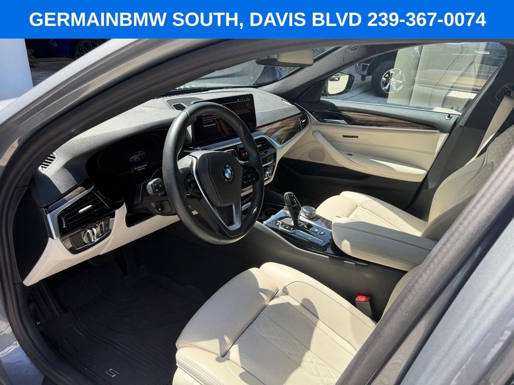 Certified Used 2023 Gray BMW 530i image 24