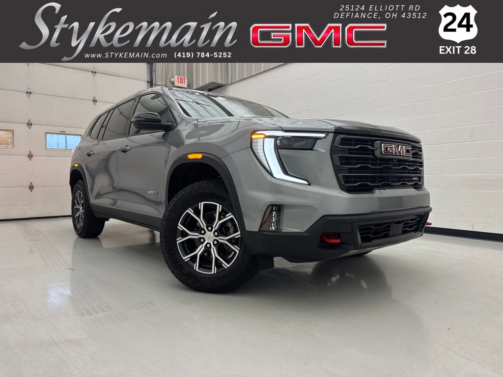 Sterling Metallic 2025 GMC Acadia SUV / Crossover Four-Wheel Drive 8-Speed Automatic