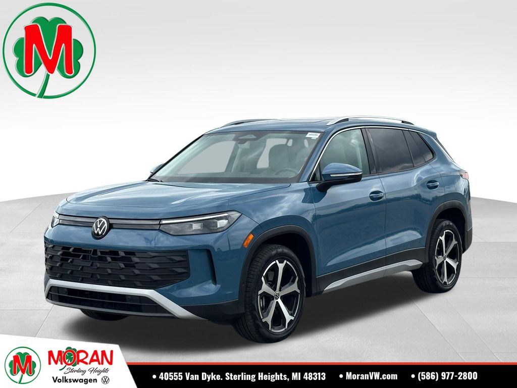 Monterey Blue Pearl 2025 Volkswagen Tiguan SE 4Motion SUV / Crossover All-Wheel Drive 8-Speed Automatic
