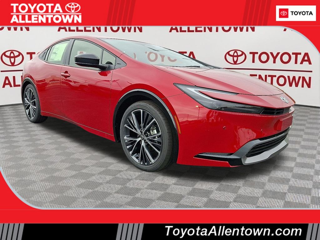 Supersonic Red 2026 Toyota Prius Hatchback Front-Wheel Drive Continuously Variable Transmission