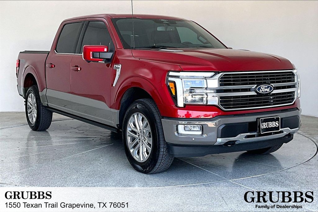 Brown 2025 Ford F-150 Pickup Truck Four-Wheel Drive Automatic