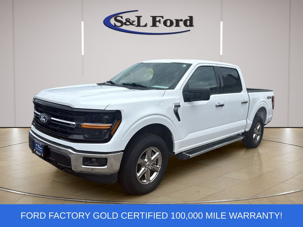 Oxford White 2025 Ford F-150 Pickup Truck Four-Wheel Drive Automatic