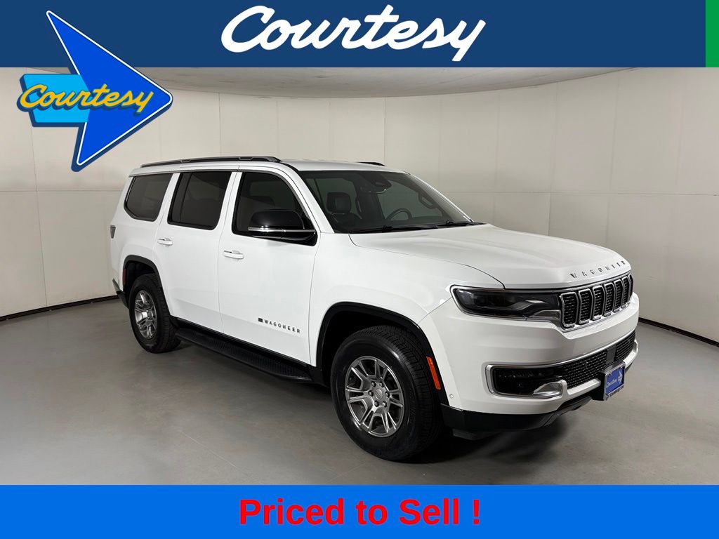 Bright White Clearcoat 2023 Jeep Wagoneer SUV / Crossover 4X2 8-Speed Automatic