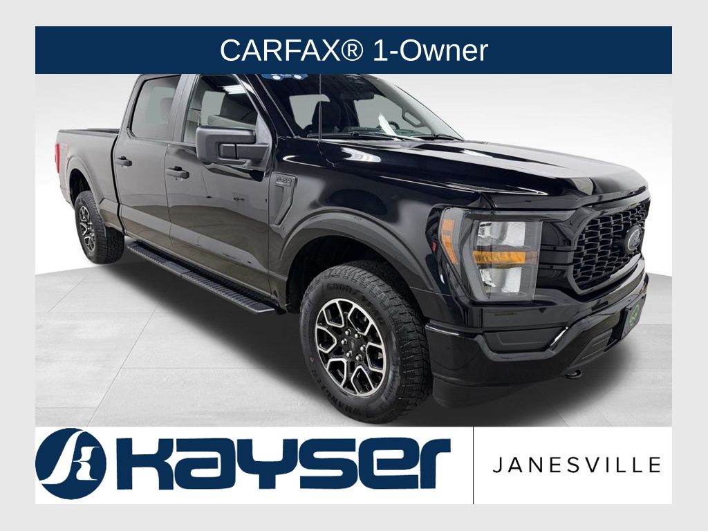 Black Metallic 2023 Ford F-150 Pickup Truck Four-Wheel Drive Automatic