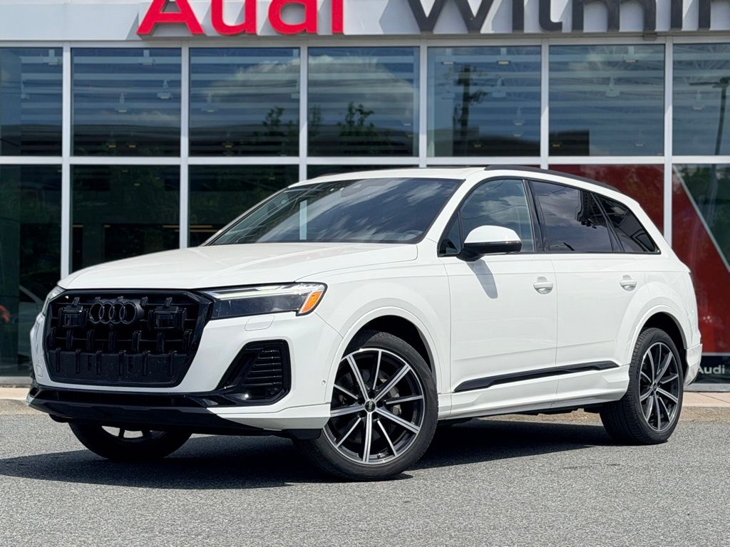 Carrara White 2025 Audi Q7 SUV / Crossover All-Wheel Drive 8-Speed Automatic