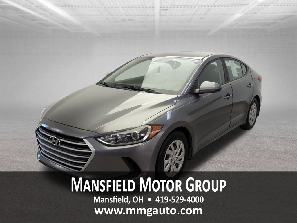Machine Gray 2018 Hyundai Elantra Sedan Front-Wheel Drive 6-Speed Automatic