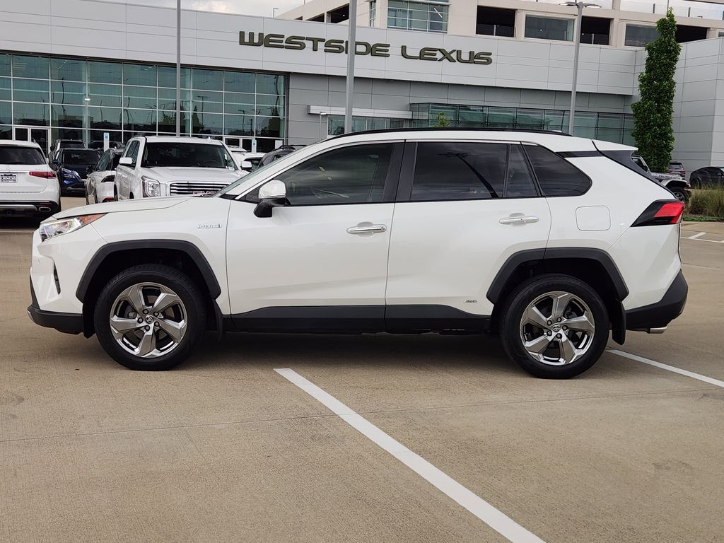 2020 Toyota RAV4 Hybrid Limited White at Community Toyota