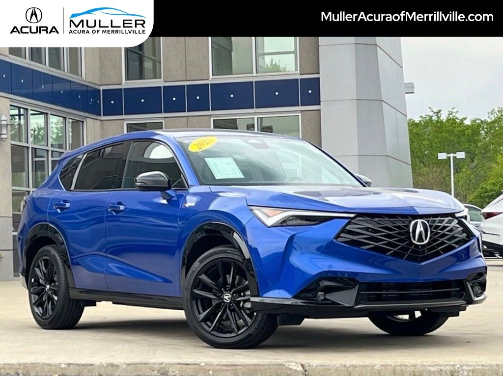 Adriatic Blue Sea Metallic 2025 Acura ADX SUV / Crossover Front-Wheel Drive Continuously Variable Transmission