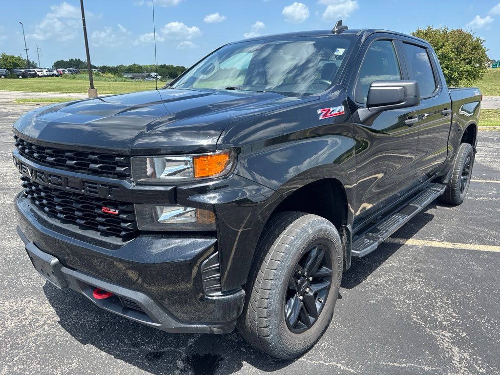 Black 2022 Chevrolet Silverado 1500 Pickup Truck Four-Wheel Drive 8-Speed Automatic