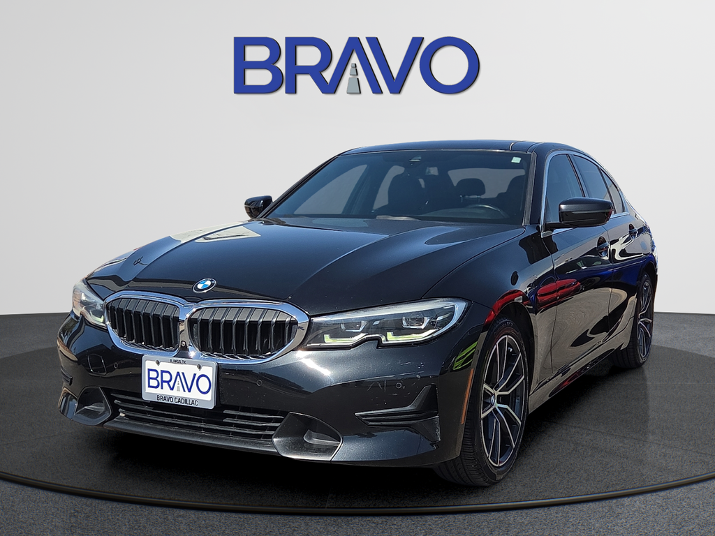 Black Sapphire Metallic 2020 BMW 3 Series Sedan Rear-Wheel Drive 8-Speed Automatic