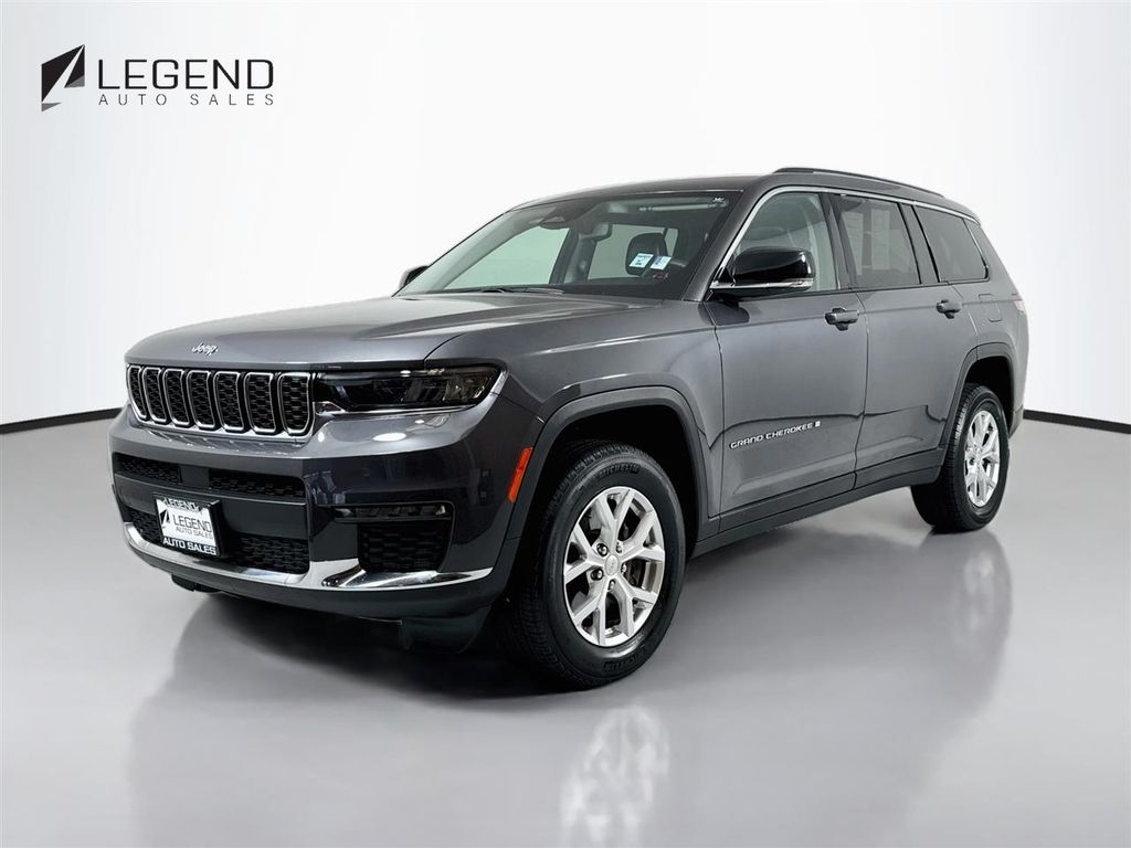 Baltic Gray Metallic Clearcoat 2024 Jeep Grand Cherokee L SUV / Crossover Four-Wheel Drive 8-Speed Automatic
