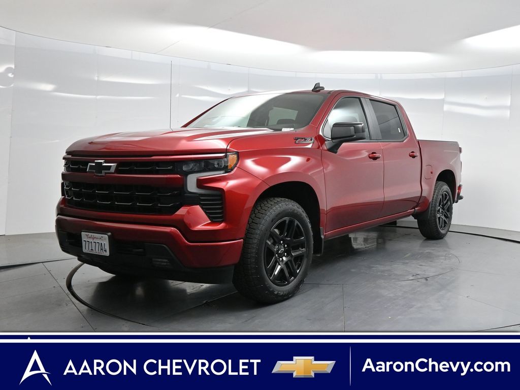 Radiant Red Tintcoat 2024 Chevrolet Silverado 1500 Pickup Truck Four-Wheel Drive Automatic