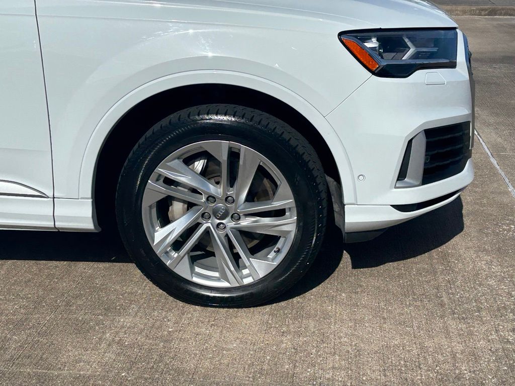 2020 Audi Q7 55 Premium Plus White at Westside Lexus