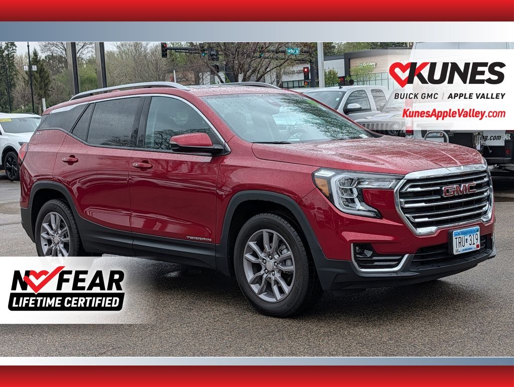 Volcanic Red Tintcoat 2024 GMC Terrain SUV / Crossover All-Wheel Drive 9-Speed Automatic