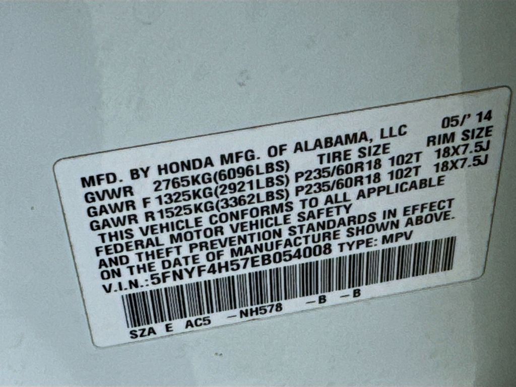 Used Car 2014 Honda Pilot  Ex-l For Sale Under $15,000 In Austin, Texas