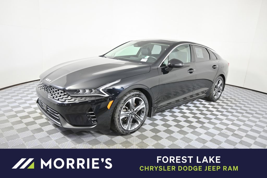Ebony Black 2023 Kia K5 EX FWD Sedan Front-Wheel Drive 8-Speed Automatic