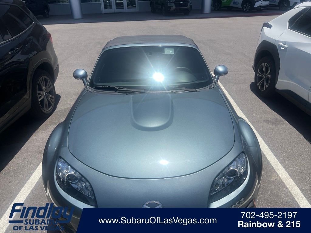 Gray 2013 Mazda MX-5 Miata Sport Convertible Convertible Rear-Wheel Drive 5-Speed Manual