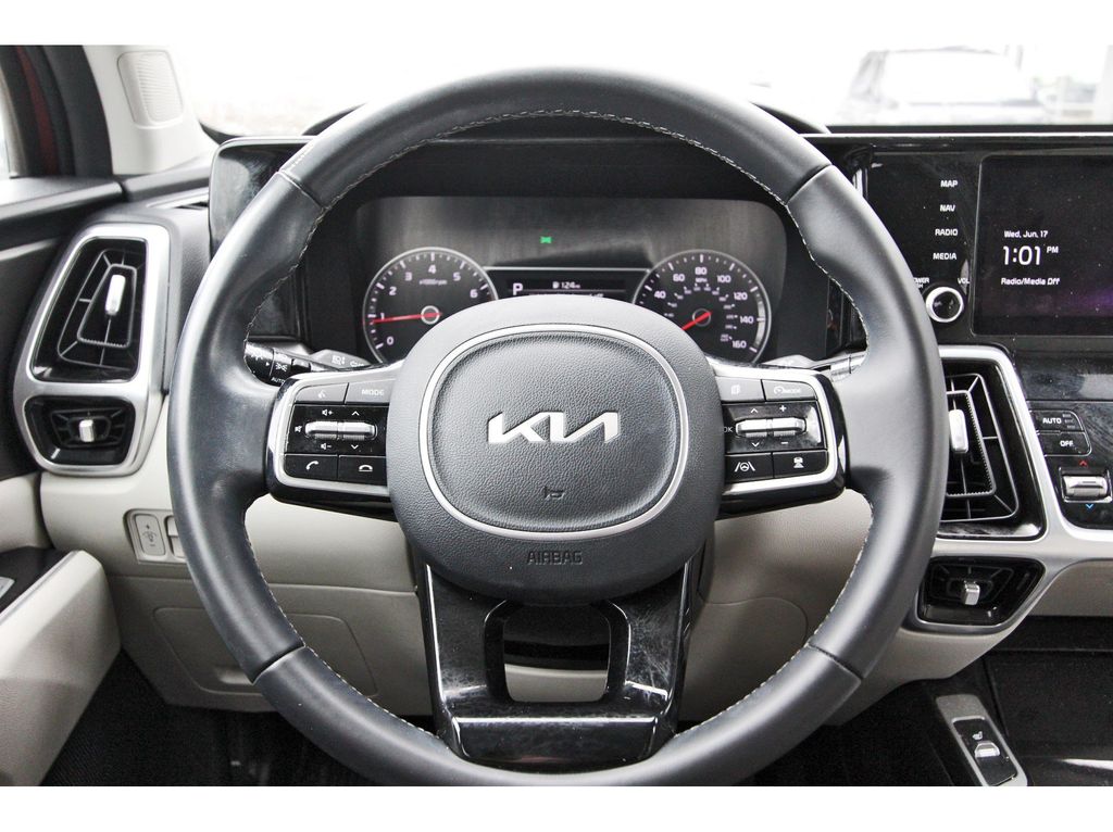 2022 Kia Sorento SX Red at Martin Chrysler Dodge Jeep Ram