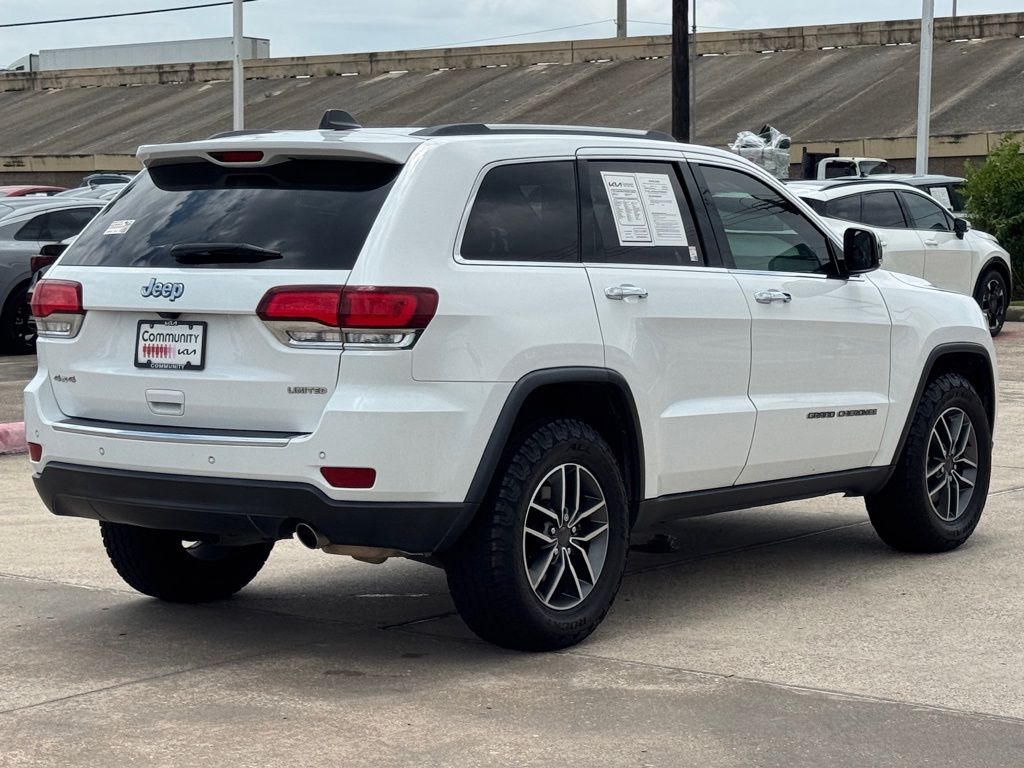 2021 Jeep Grand Cherokee Limited White at Bayway Cadillac of The Woodlands