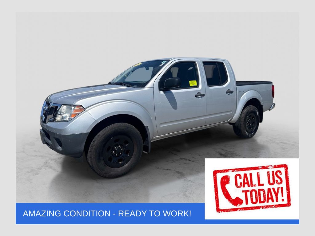 Brilliant Silver 2016 Nissan Frontier Pickup Truck Four-Wheel Drive 5-Speed Automatic Overdrive