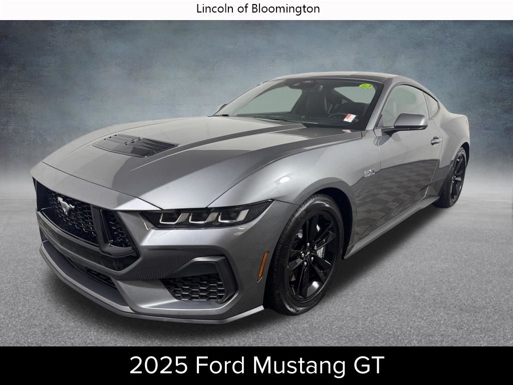 Carbonized Gray Metallic 2025 Ford Mustang Coupe Rear-Wheel Drive 6-Speed Manual