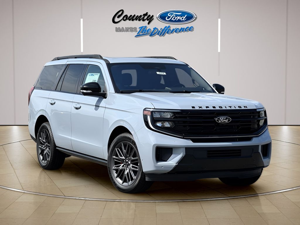 Glacier Gray Metallic TriCoat 2025 Ford Expedition SUV / Crossover Four-Wheel Drive Automatic