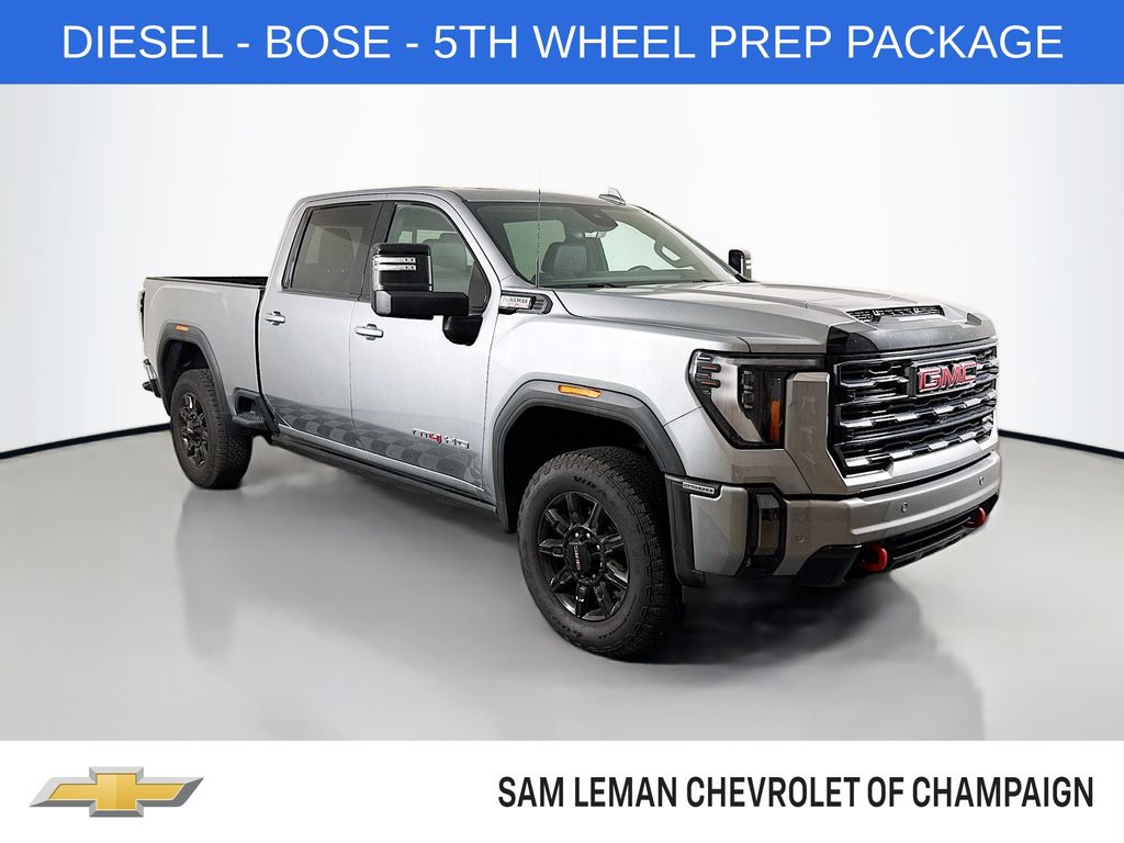 Sterling Metallic 2024 GMC Sierra 2500HD Pickup Truck Four-Wheel Drive Automatic