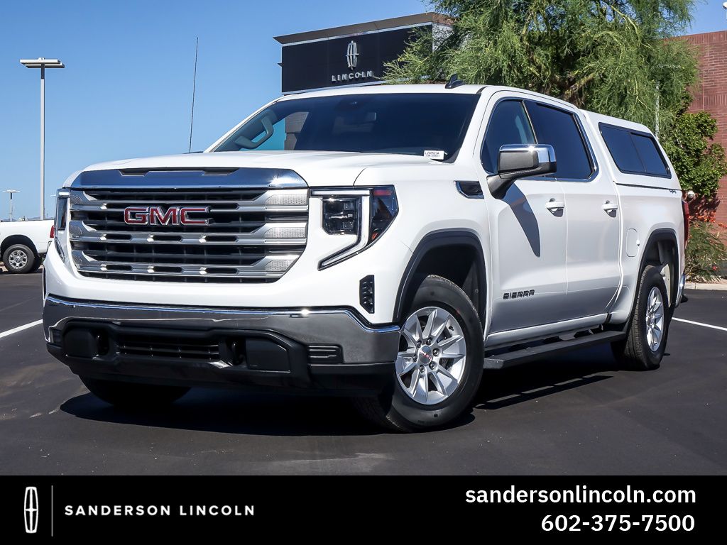 Summit White 2022 GMC Sierra 1500 Pickup Truck Four-Wheel Drive 8-Speed Automatic