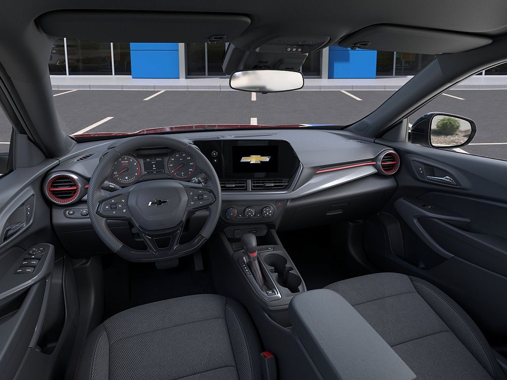 2026 Chevrolet Trax 1RS Red at Klick Lewis Buick Chevrolet