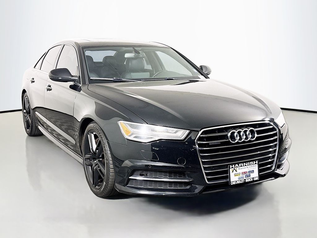 Black Metallic 2016 Audi A6 Sedan All-Wheel Drive 8-Speed Automatic
