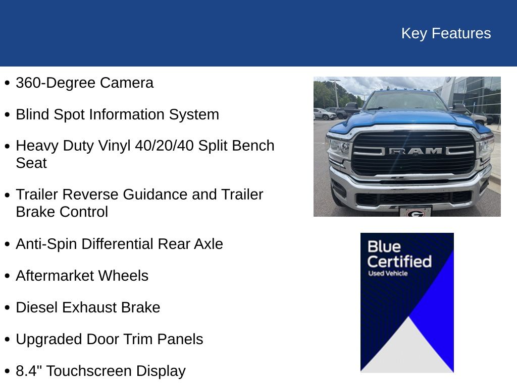 2020 Ram 2500 Tradesman Crew Cab 4x4 6'4" Box