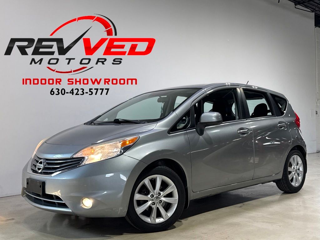 Magnetic Gray Metallic 2014 Nissan Versa Note Hatchback Front-Wheel Drive Continuously Variable Transmission