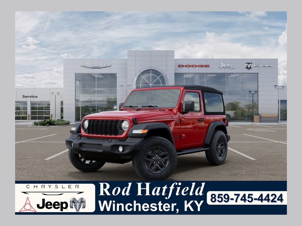 Firecracker Red Clearcoat 2026 Jeep Wrangler Sport 2-Door 4WD SUV / Crossover Four-Wheel Drive 8-Speed Automatic