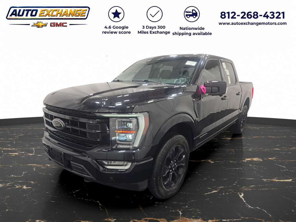 Agate Black Metallic 2023 Ford F-150 Pickup Truck Four-Wheel Drive Automatic