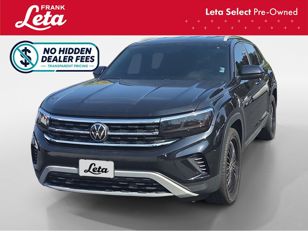 Deep Black Pearl 2020 Volkswagen Atlas Cross Sport SUV / Crossover All-Wheel Drive 8-Speed Automatic