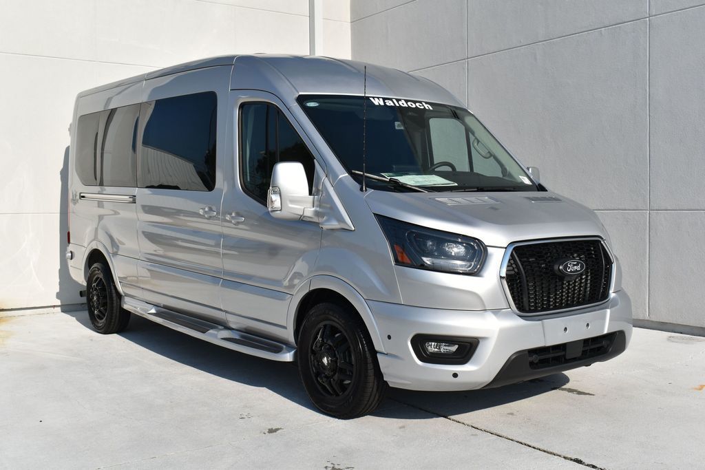 Ingot Silver 2026 Ford Transit Cargo Van All-Wheel Drive