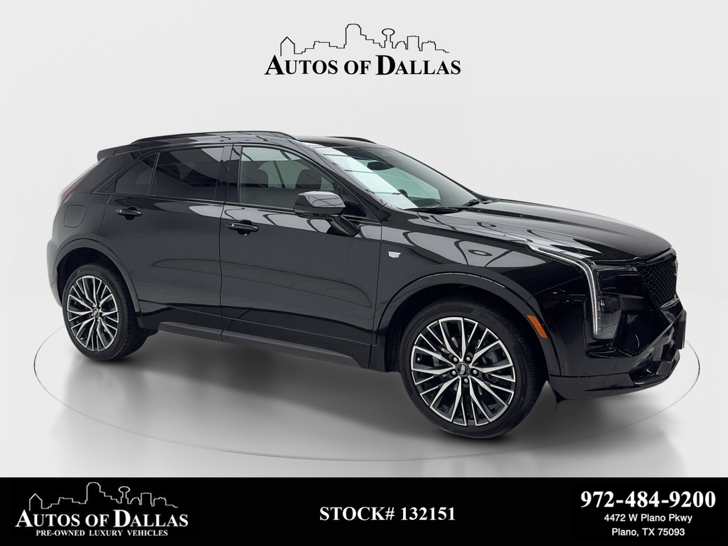 Stellar Black Metallic 2025 Cadillac XT4 SUV / Crossover Front-Wheel Drive 9-Speed Automatic