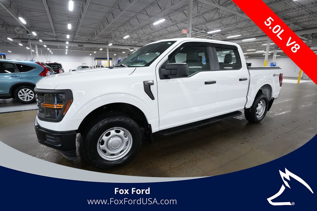 Oxford White 2024 Ford F-150 Pickup Truck Four-Wheel Drive Automatic