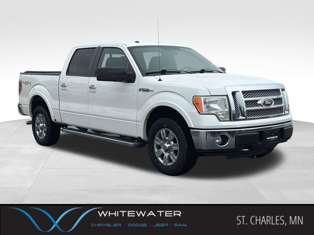 White 2010 Ford F-150 Pickup Truck Four-Wheel Drive 6-Speed Automatic