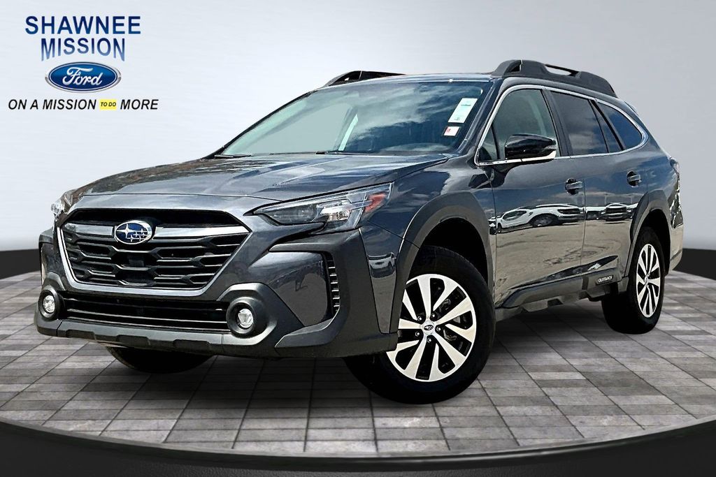 Magnetite Gray Metallic 2025 Subaru Outback Premium AWD SUV / Crossover All-Wheel Drive Continuously Variable Transmission