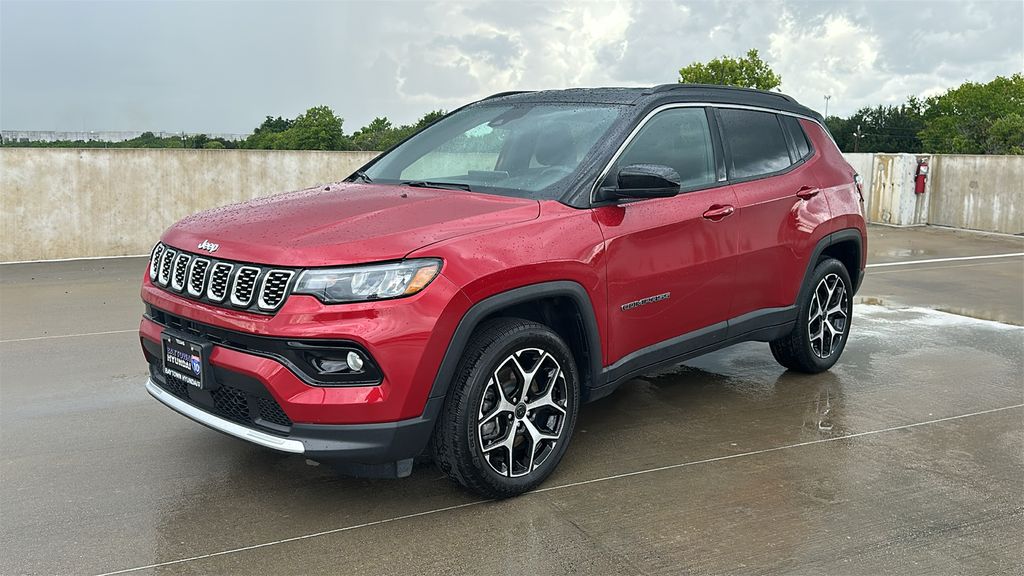 2025 Jeep Compass Limited Red at Classic Elite Chevrolet Sugar Land