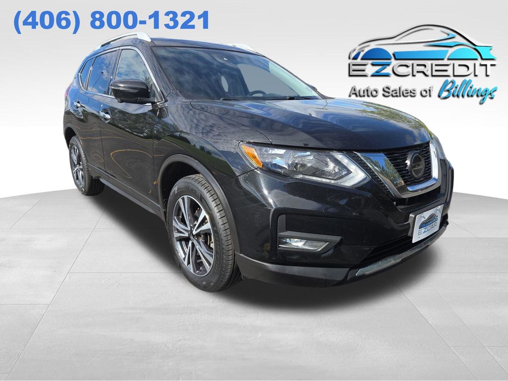 Black 2020 Nissan Rogue SUV / Crossover All-Wheel Drive Continuously Variable Transmission