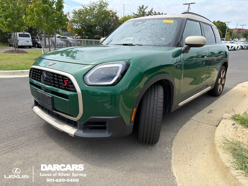 British Racing Green 2025 MINI Countryman SUV / Crossover All-Wheel Drive 7-Speed Automatic