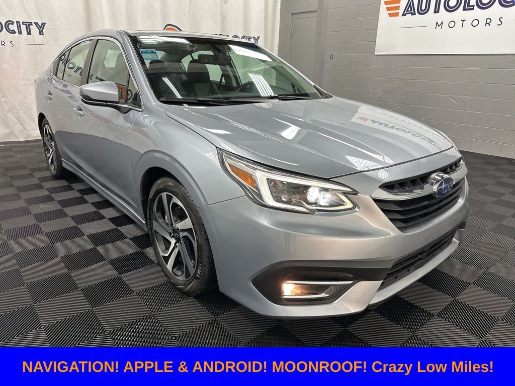 Ice Silver Metallic 2022 Subaru Legacy Sedan All-Wheel Drive Continuously Variable Transmission