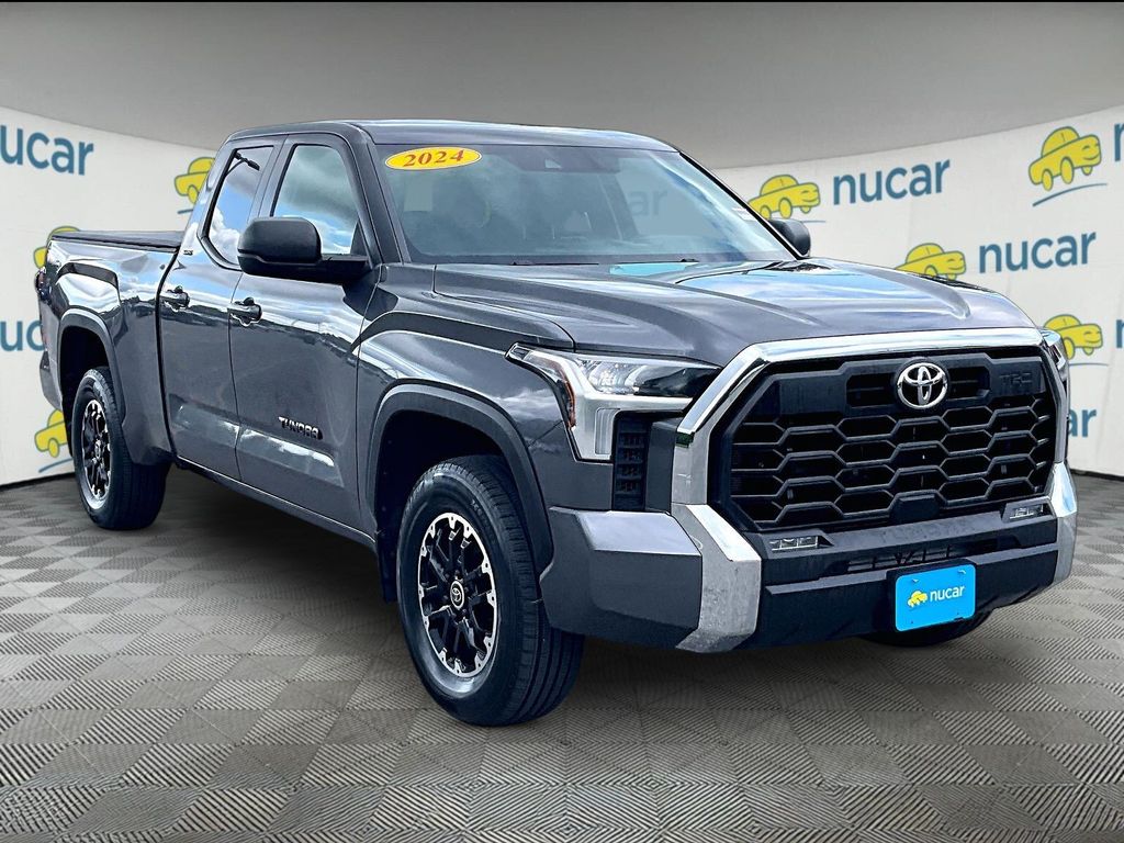 Magnetic Gray Metallic 2024 Toyota Tundra Pickup Truck Four-Wheel Drive Automatic
