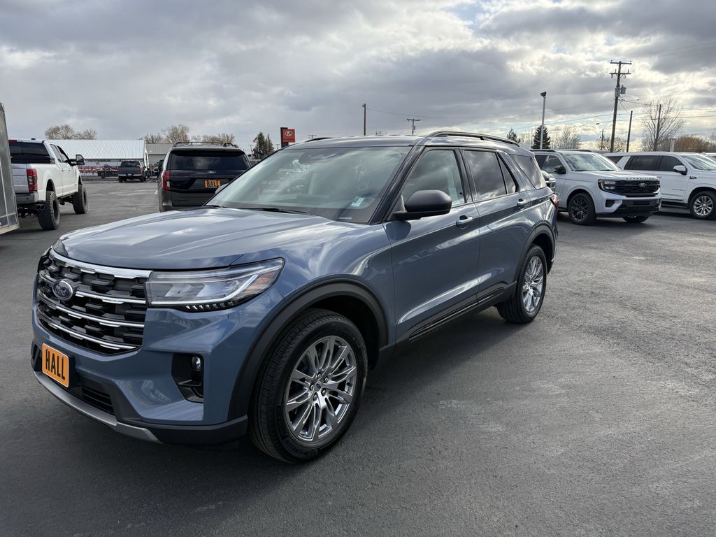 Vapor Blue Metallic 2026 Ford Explorer Active AWD SUV / Crossover All-Wheel Drive Automatic